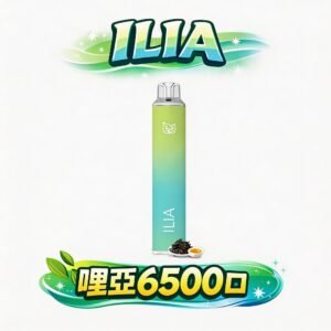 ILIA Bar4 哩亞四代 6500口拋棄式電子煙 10ml超大容量  輕巧時尚筆狀機身 台灣現貨