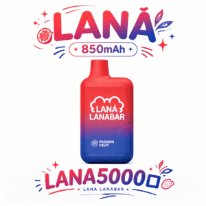 LANA5000口 抛棄式電子煙 850mAh 強勁電量 Type-C 瞬充技術 7ml大容量爆汁口感 工藝級 Mesh 芯 全台現貨秒發