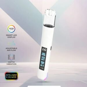 Alternative view of I.G Smart Vape Bar 一代主機 多色流光呼吸燈帶 優雅金屬質感 智能溫度管理 Type-C 高速充電永續運作 一代通用完美匹配 台灣現貨